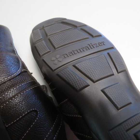 Naturalizer Brown Leather Althletic Shoes Size 6  Great Condition! - Picture 4 of 5